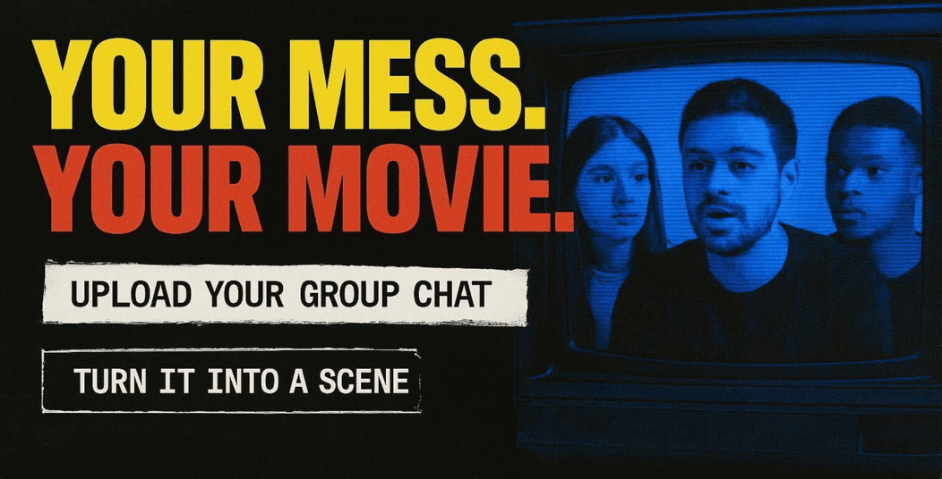 Cinematic hero background